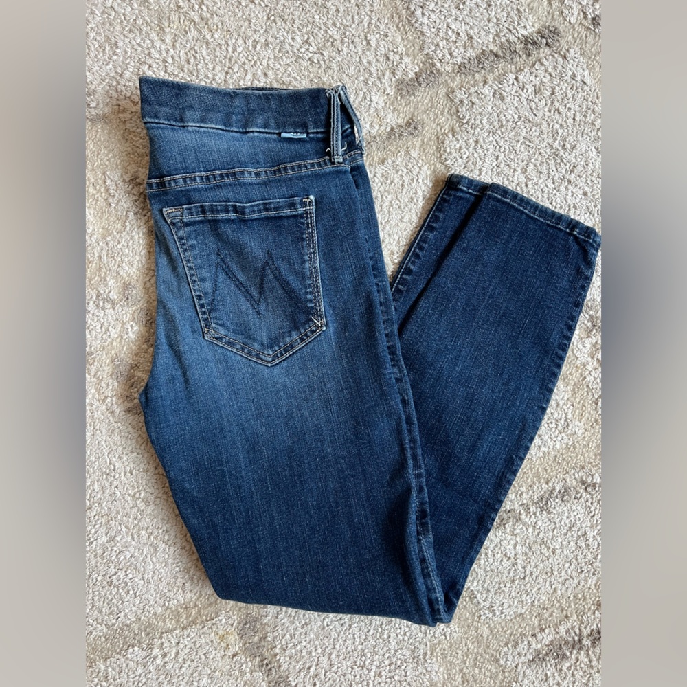 MOTHER Jean — THE LOOKER CROP size 27